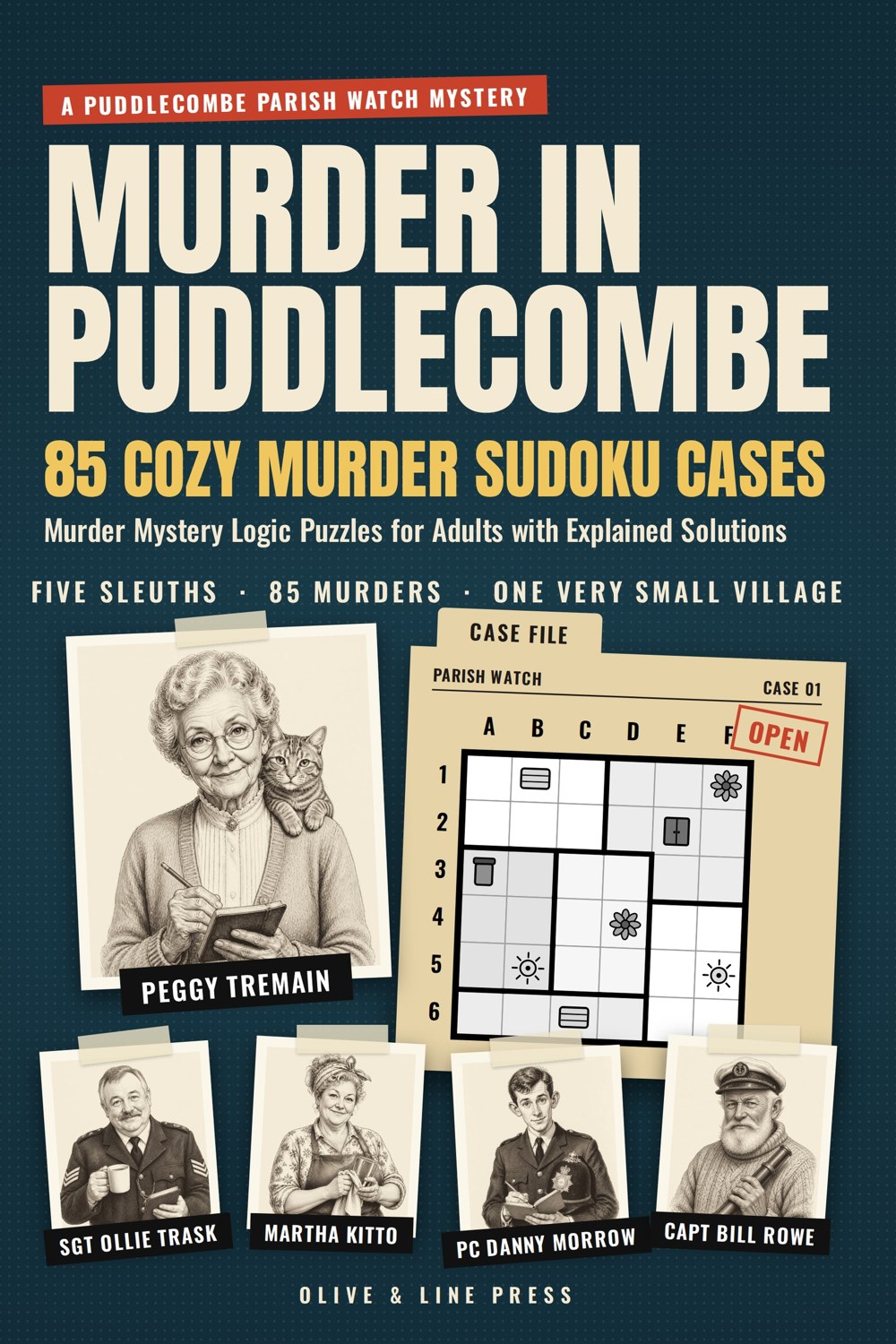 Murder in Puddlecombe book cover