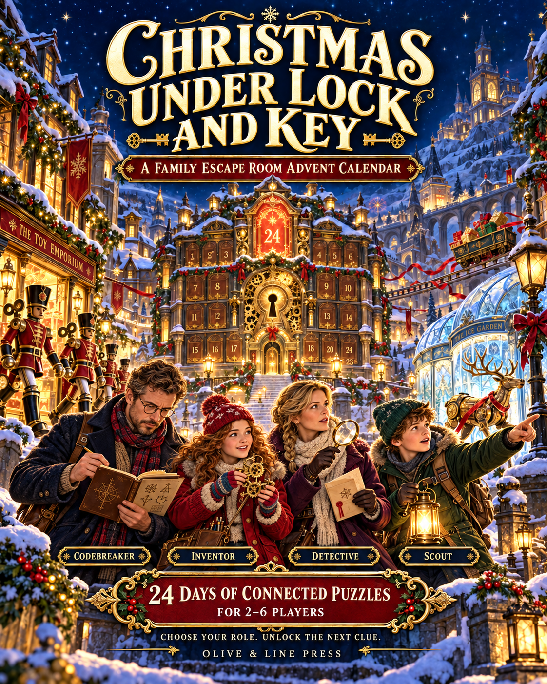 Christmas Under Lock and Key cover